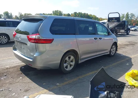 2019 Toyota Sienna L 7 Passenger from USA, damaged, VIN 5TDZZ3DC3KS982979
